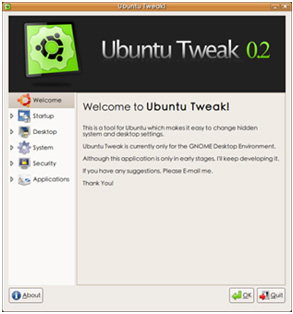 Ubuntu Tweak