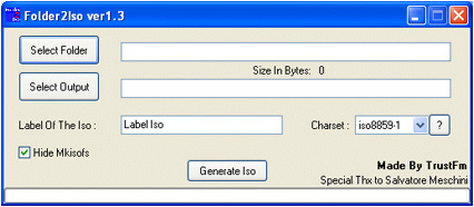 Folder2Iso